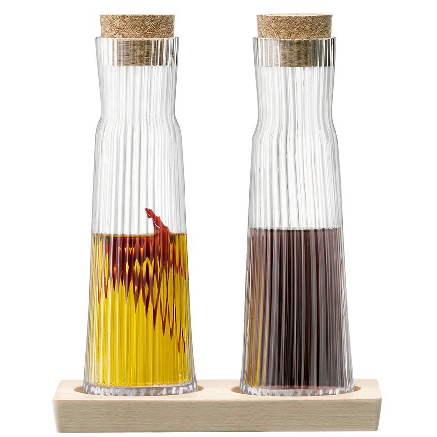 Бутылки стеклянные для масла и уксуса прозрачные 200 мл Gio Line LSA INTERNATIONAL ДИЗАЙНЕРСКИЕ 00-3894774 Прозрачный  - Вид №4