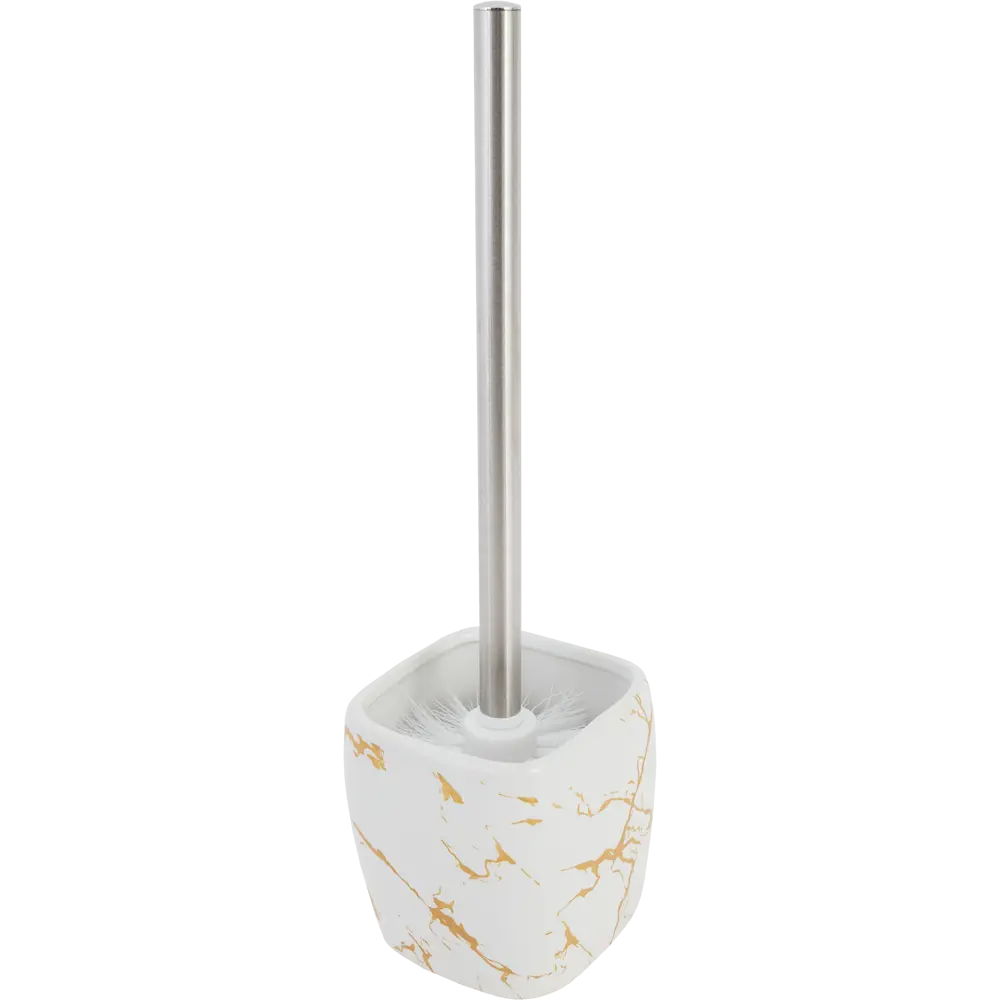 Ершик для унитаза Vidage Marmo Dorato цвет белый STLM-2209341