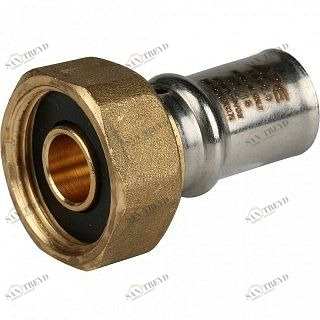 Муфта с накидной гайкой STOUT 16х3/4" под пресс SFP0016003416