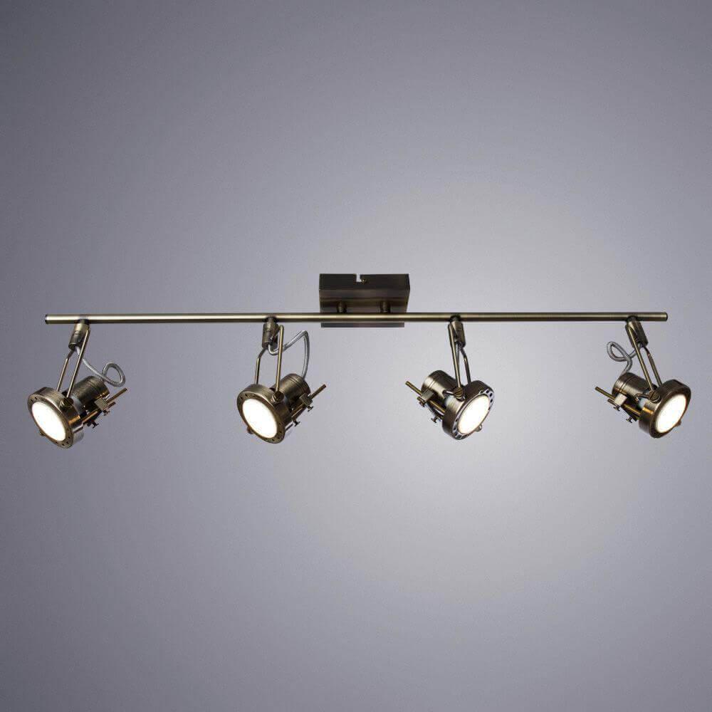 Спот потолочный бронзовый Arte Lamp A4301PL A4301PL-4AB ARTE LAMP 4301 00-3924375 Бронза  - Вид №1