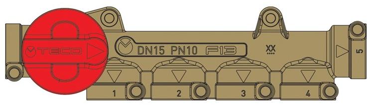 TECO Одинарный запорный коллектор Ck sun-id-1471791 - Вид №1