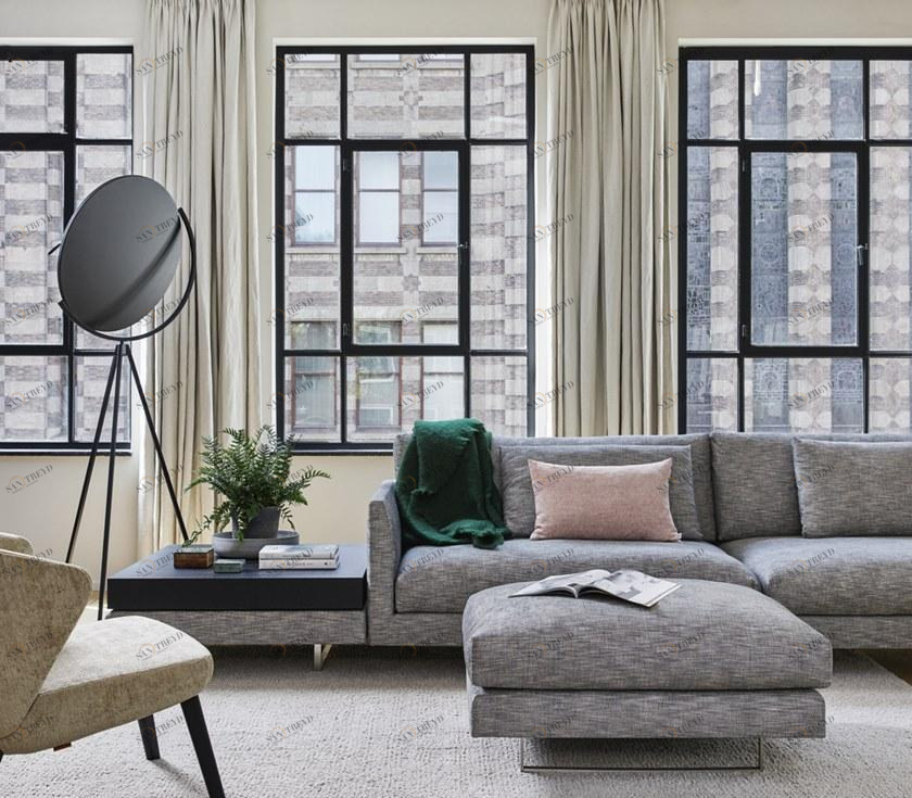 Montis Мягкий диван из ткани Axel xl sun-id-1427818