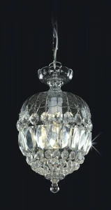 Traditional bathrooms Хрустальная люстра-корзина MARIA из BOHEMIAN CUT CRYSTAL TB-KO-01-001