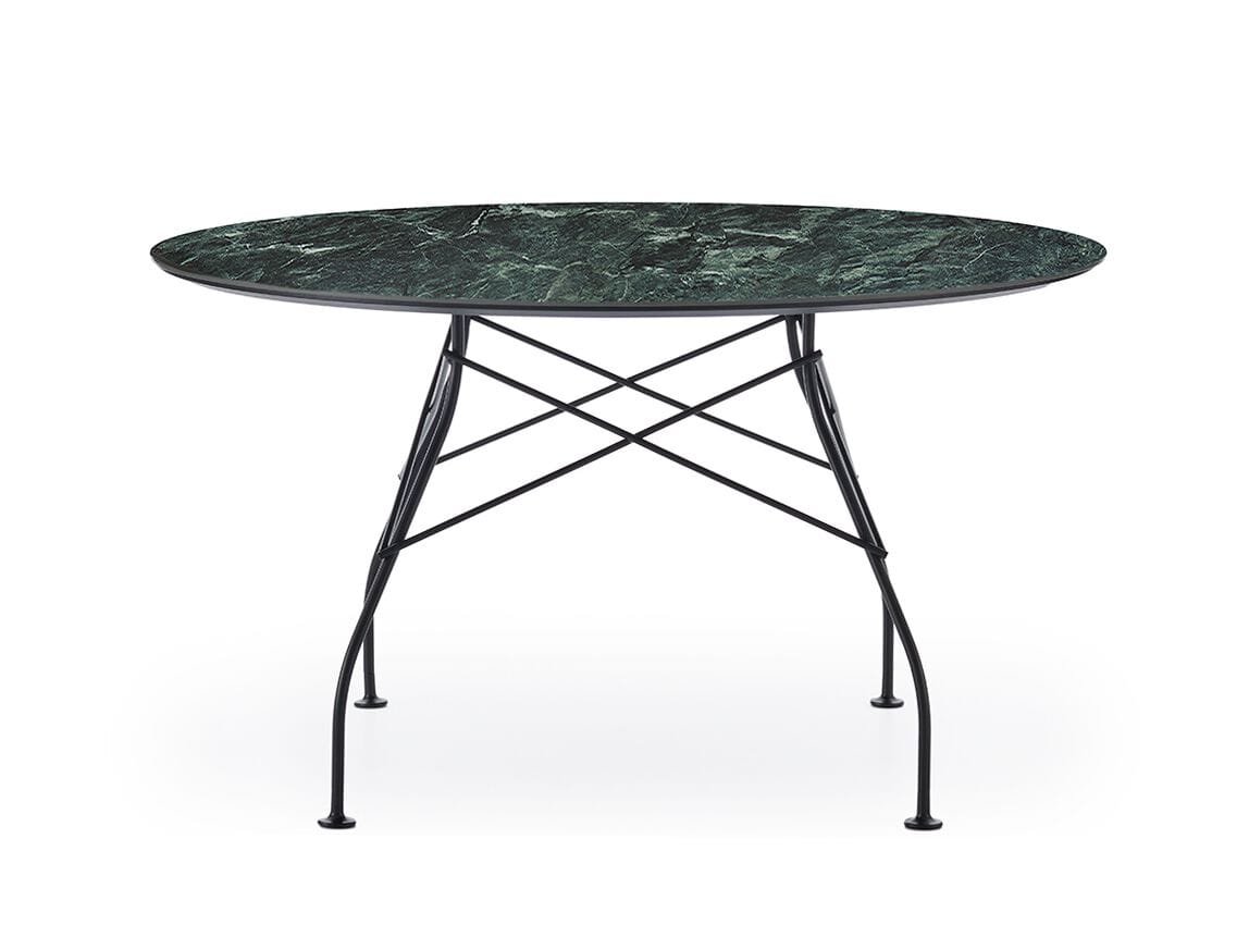 Круглый обеденный стол из керамогранита Kartell GLOSSY ARCH-00051866 - Вид №47