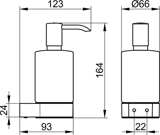 14953079000 Дозатор KEUCO Plan - Вид №2