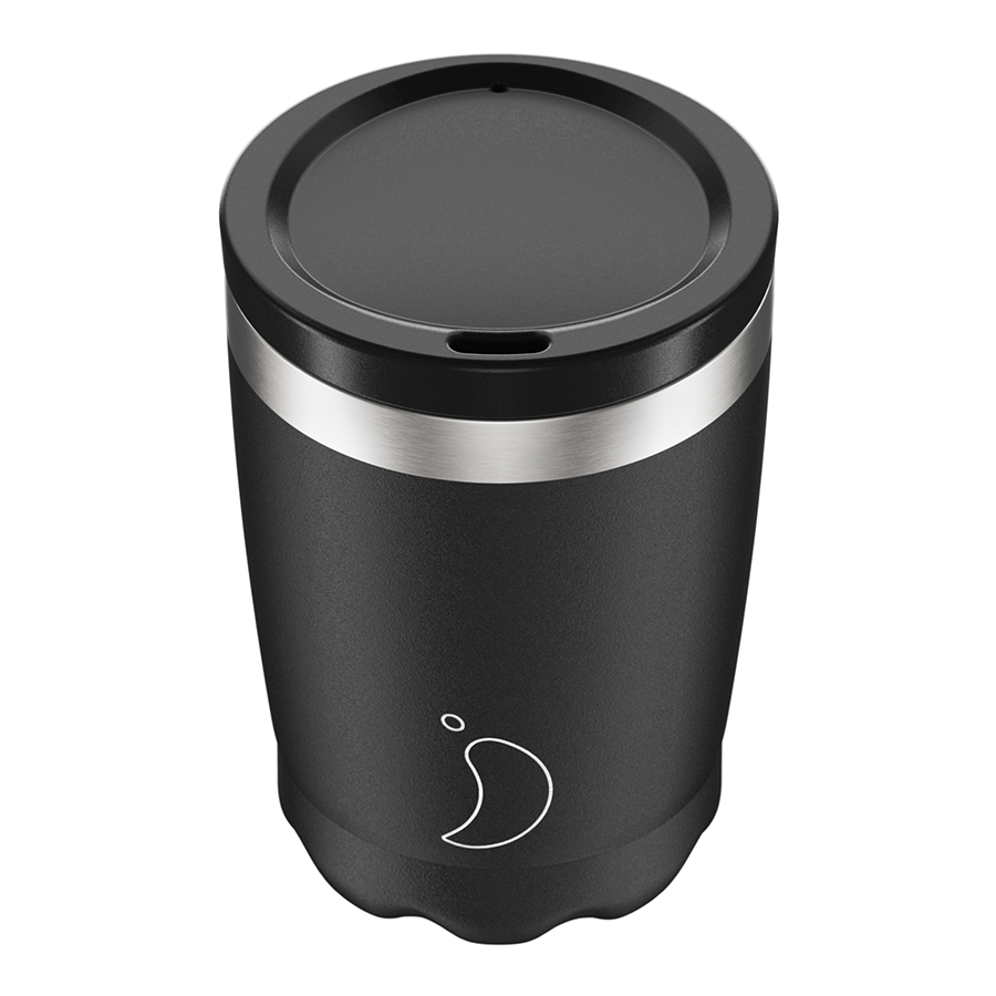 C340MOBLK Термокружка coffee cup, 340 мл, черная матовая Chilly's Bottles 