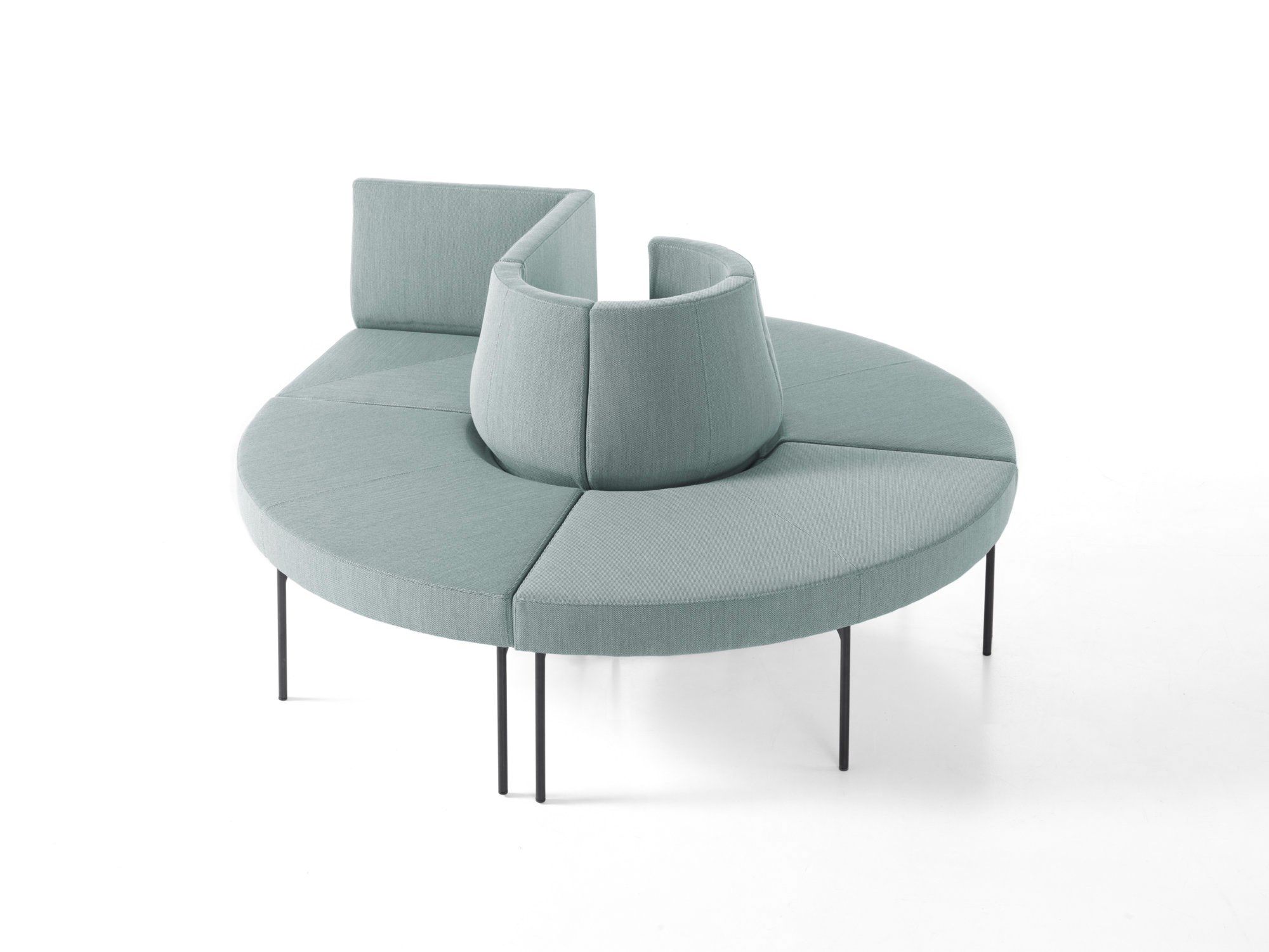 Тканевое угловое кресло SITIA Laguna ARCH-00023966 - Вид №4