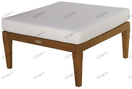 Il Giardino di Legno Квадратный деревянный садовый пуф Georgetown 233