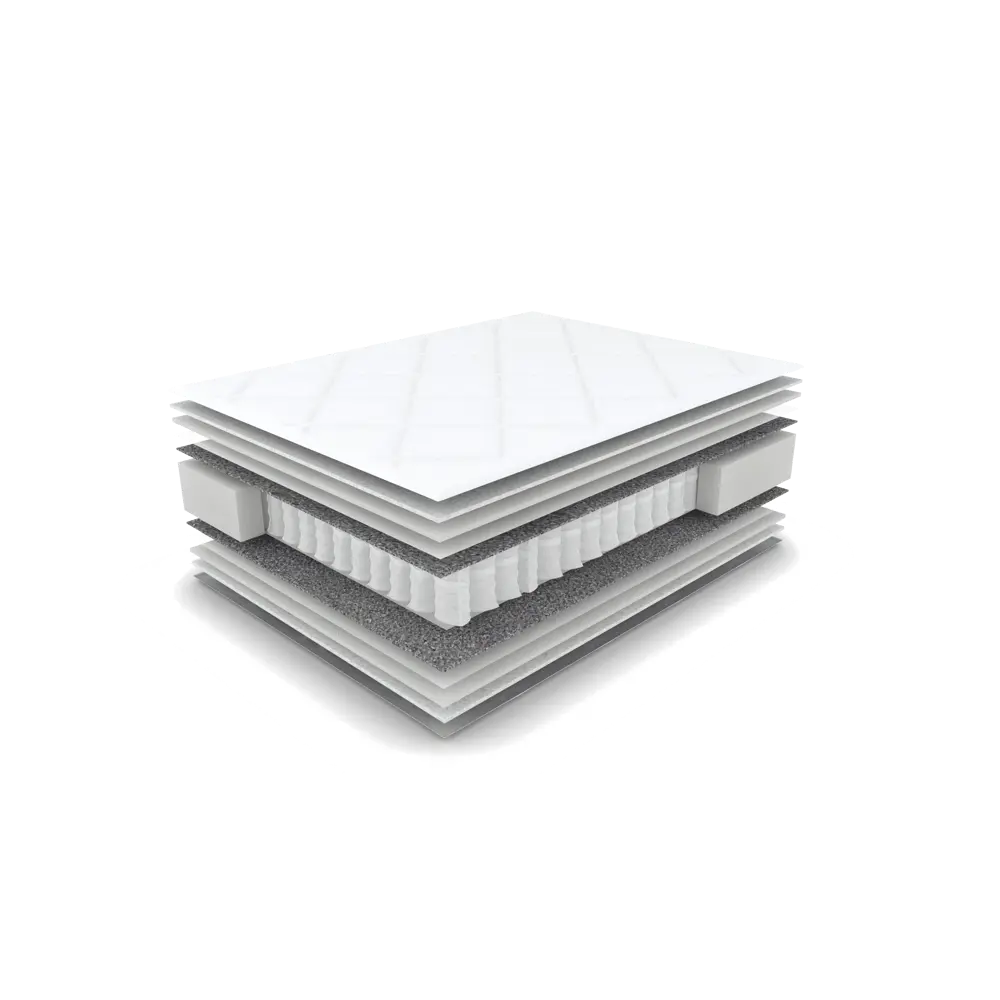 Матрас Wellspring 140x200 см пружинный блок 87474189 STLM-2122807 Santreyd  - Вид №1