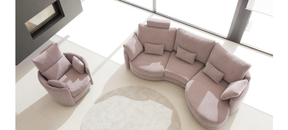 039011 Диван полукруглый Fama Afrika Santreyd 