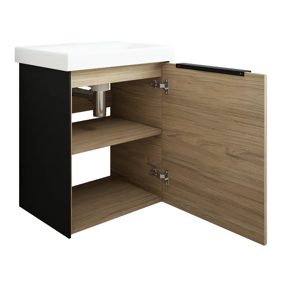 Подвесная тумба Sanflor Барселона для раковины с системой плавного закрывания 88318503 STLM-0077587 - Вид №2