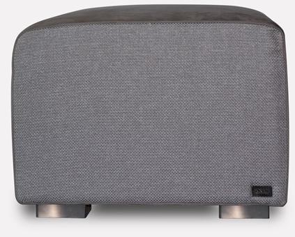 MORADA Квадратный кожаный пуф с обивкой Gonna Gonna ot - Вид №1