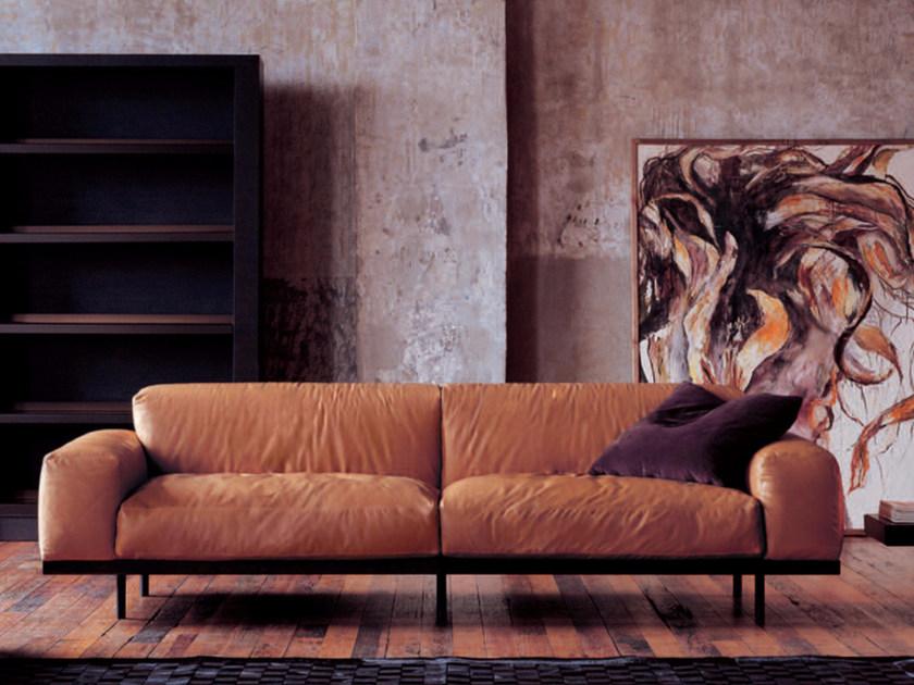 arflex Мягкий 4-х местный кожаный диван Naviglio sun-id-1439559 - Вид №1