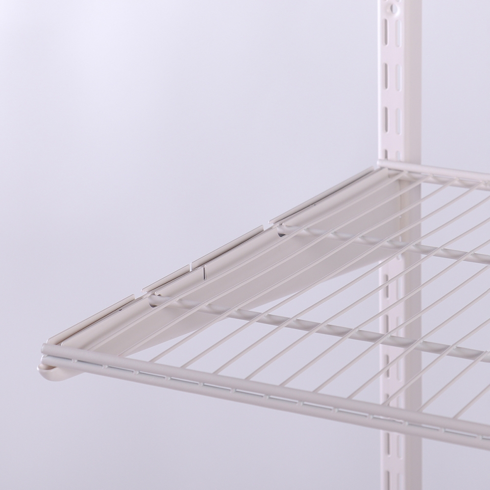 Сеточная полка , 903x406x15 мм, магнолия LJPS0481 Public Steel Россия  - Вид №2