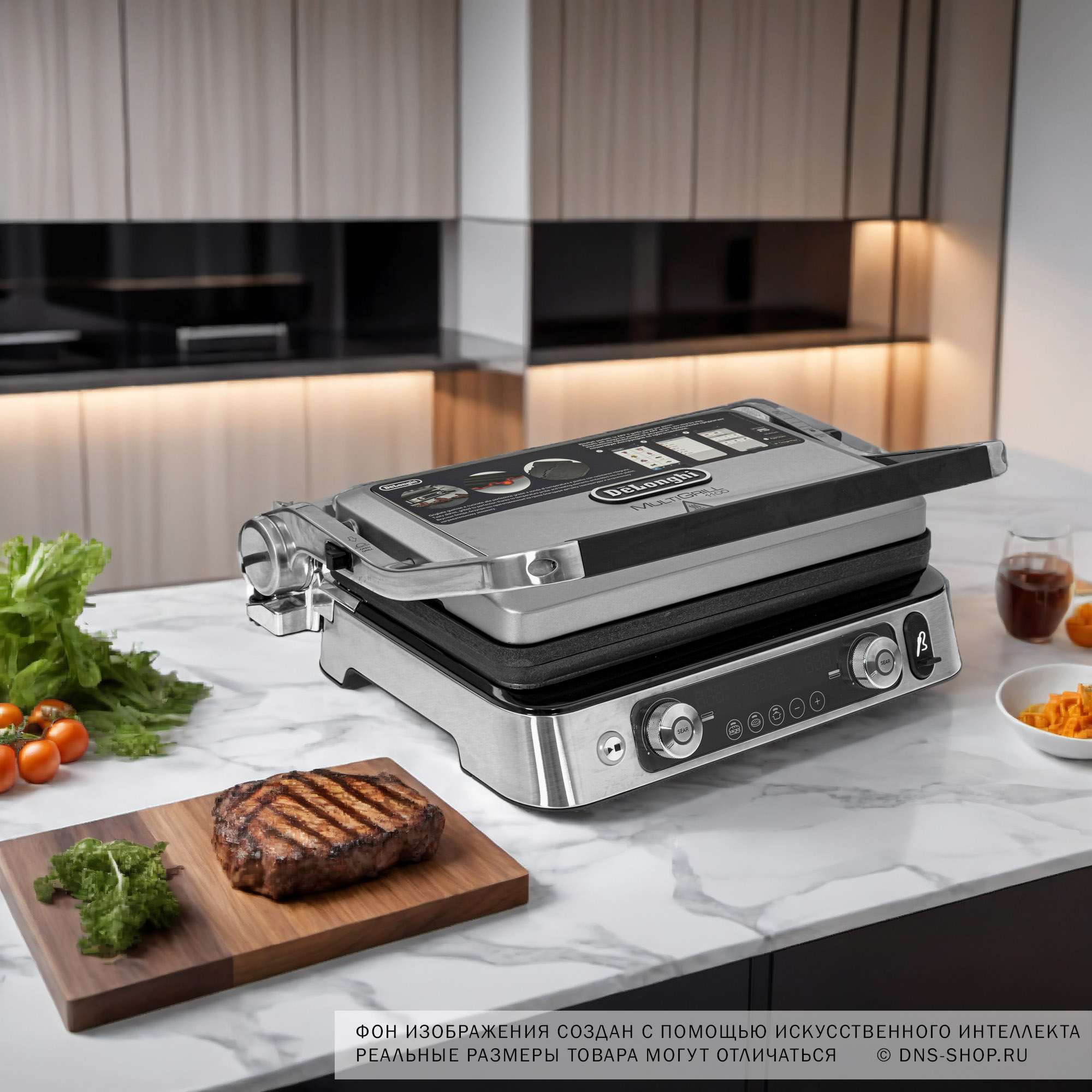 9903825 Гриль DeLonghi CGH 1112DP серый STDN-0077291 - Вид №9