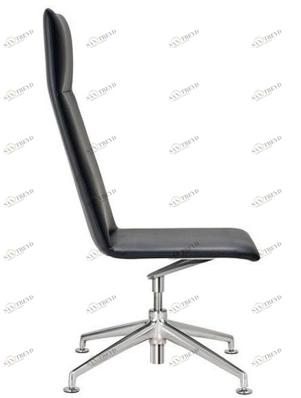 Brunner Кожаное кресло руководителя с 4 спицами Fina sun-id-1460674