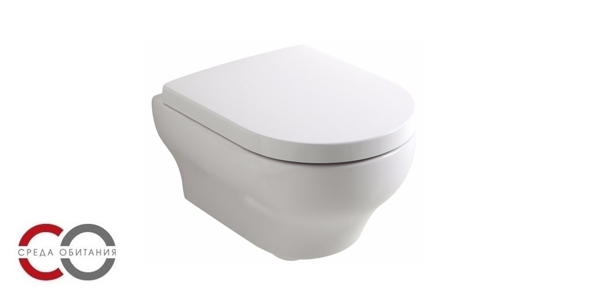 15CL Подвесной унитаз настенный Белый Olympia Ceramica CLEAR Италия - Вид №2