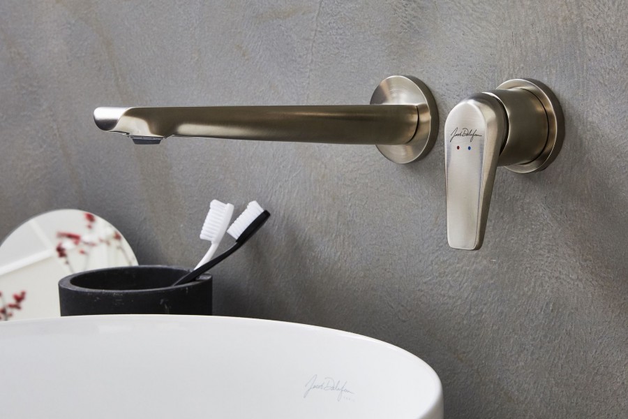 E97358-CP Однорычажный настенный смеситель для раковины Jacobdelafon AVID Santreyd - Вид №1