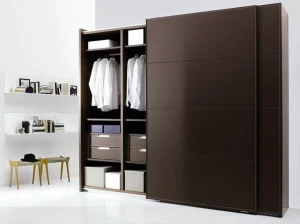 EmmeBi Кожаный шкаф с раздвижными дверцами Orizzonte