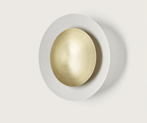 092182 Бра 40 cm белое + диффузор 25 cm латунь Aromas del Campo Coss