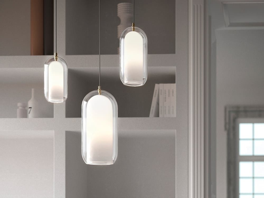 Подвесной светильник из дутого стекла Cangini & Tucci Aeron ARCH-00086105