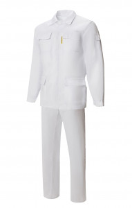 65513 Костюм "Эксперт-2" белый  Летняя спецодежда  размер 48-50/182-188
