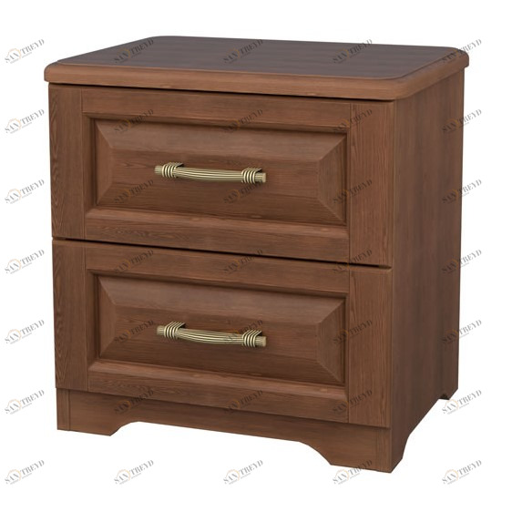 Маленькая прикроватная тумбочка коричневая "Эдем" DREAMLINE ЭДЕМ 173666 Коричневый 