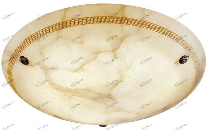 Possoni Illuminazione Ржавый потолочный светильник с алебастром Vivienne 2500/pl-60 