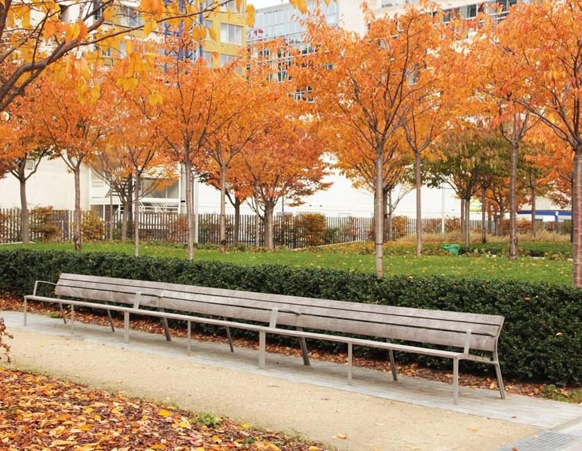 URBIDERMIS Скамья из дерева с подлокотниками со спинкой Neoromántico sun-id-1401626 - Вид №4