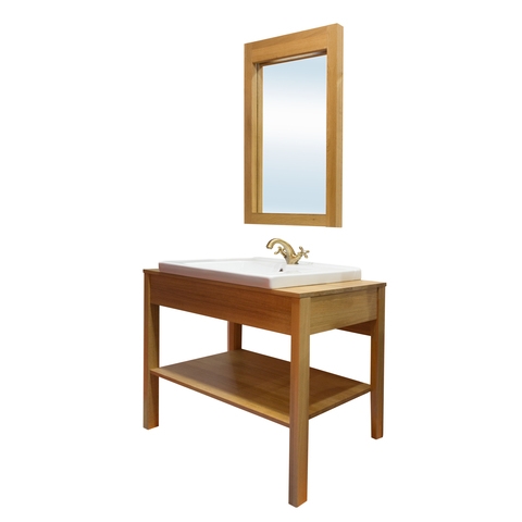 Тумба напольная "Рига" 110 Белый ORANGE sun-id-1517208 - Вид №2