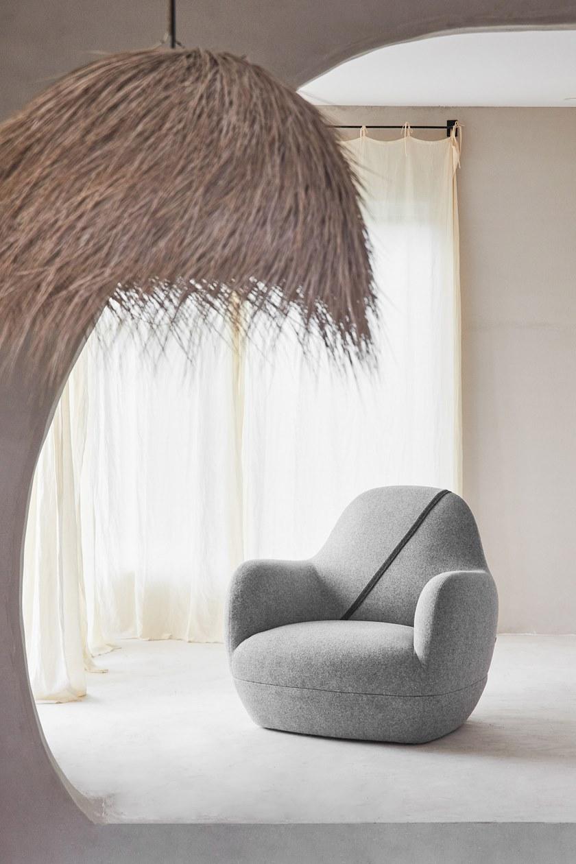 Grado Design Кресло из ткани с подлокотниками  Bud-sf-01s  - Вид №3