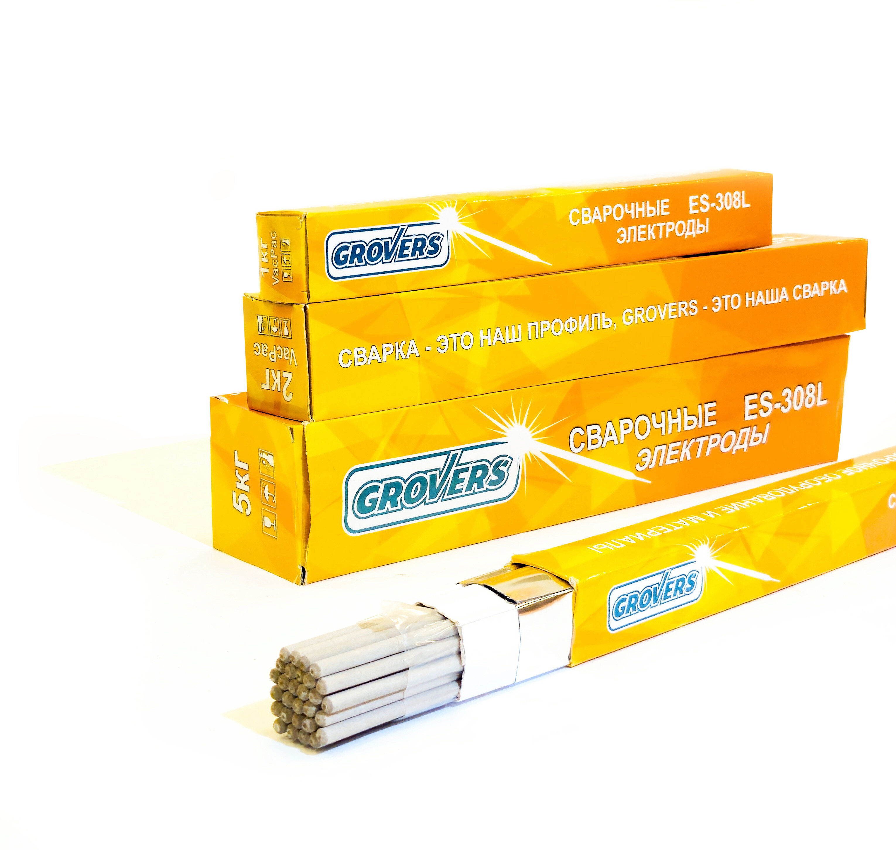 Электроды GROVERS ES-308L D 2.5 ( 1 кг) 9131574 STDN-0040061 - Вид №2