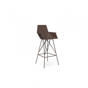 098081 Барный стул с подлокотниками 57x51x102cm Vondom Faz