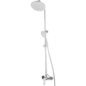 Верхний душ Vidage со смесителем хром-виноградный