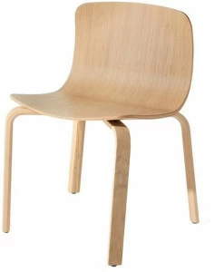 Albaplus Кресло на четырех ножках из дуба Ember