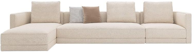 HC28 Cosmo Модульный тканевый диван с шезлонгом  31f016  - Вид №1