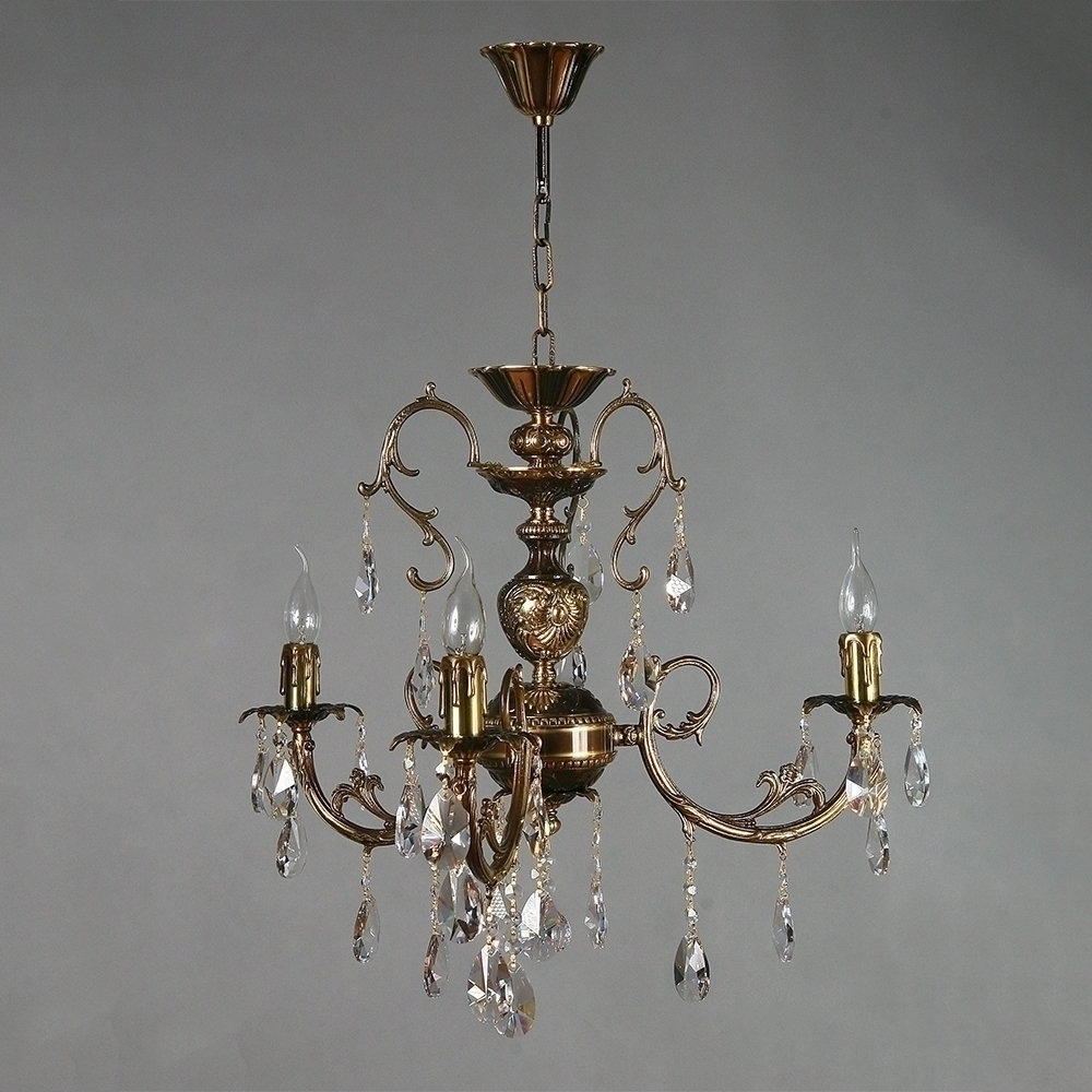 096513 Люстра Ambiente 3L 8888/3 PB Tear Drop Mantra Alicante