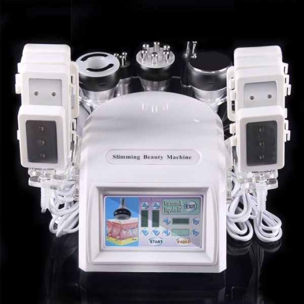 40309 Аппарат 6 в 1 WL-929B: микротоки, радиолифлинг, диодный липолиз, вакуум, кавитация Mychway 