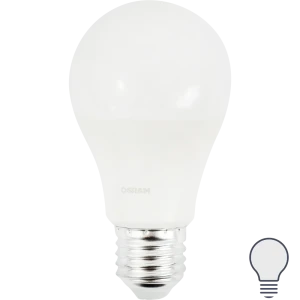 Лампа светодиодная Е27 220 В 7 Вт груша 600 лм, холодный свет