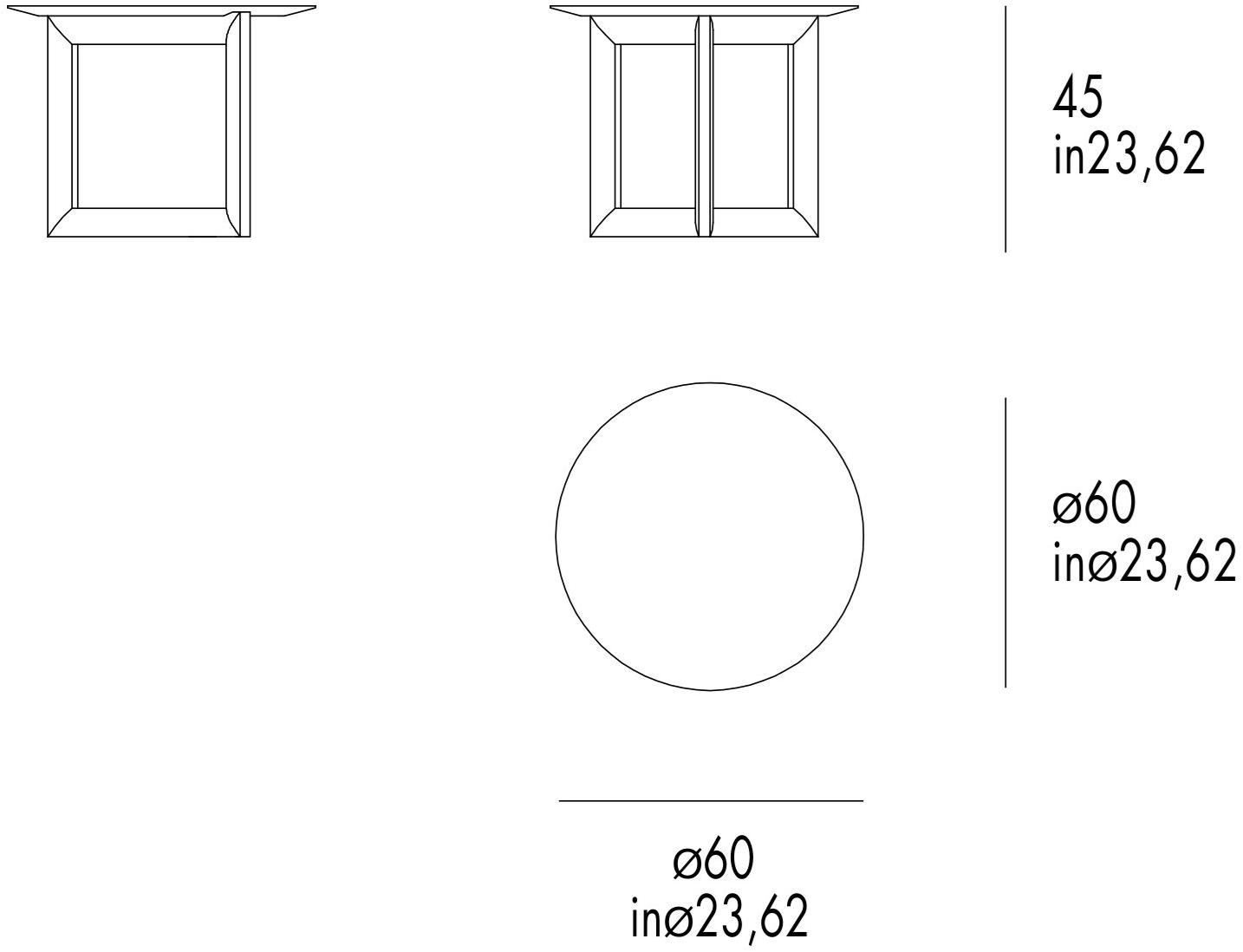 Grilli Круглый журнальный столик York 712108 - Вид №2