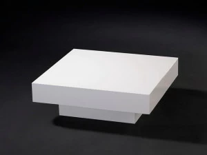 VGnewtrend Низкий квадратный лакированный журнальный столик