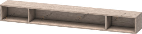 LC120101111 L-Cube Элемент полки (горизонтальный) Кашемировый дуб Duravit