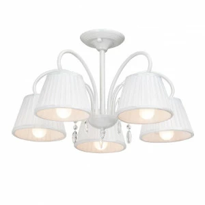 Потолочная люстра Vitaluce V3467/5PL белая VITALUCE ДИЗАЙНЕРСКИЕ 194747 Белый