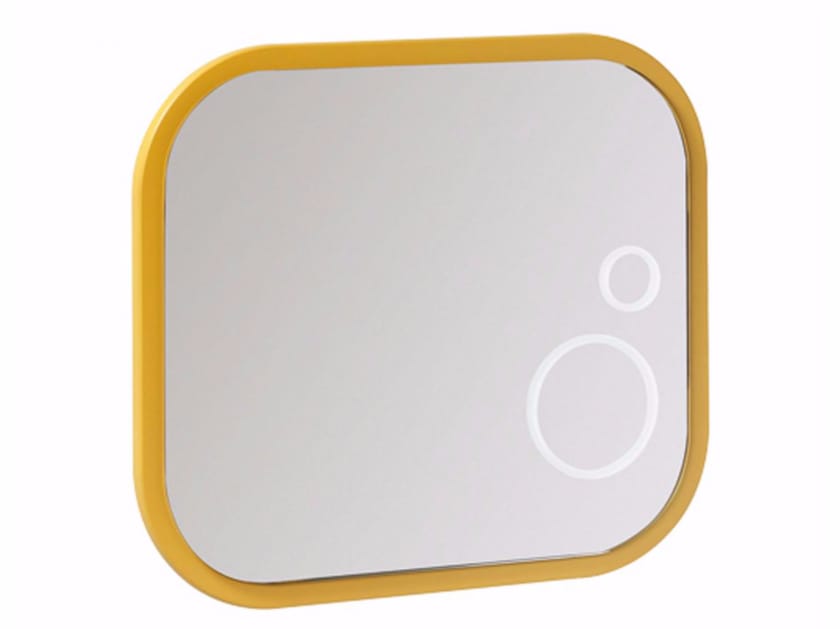 Прямоугольное настенное зеркало с рамкой Thermomat Minimè ARCH-00090375