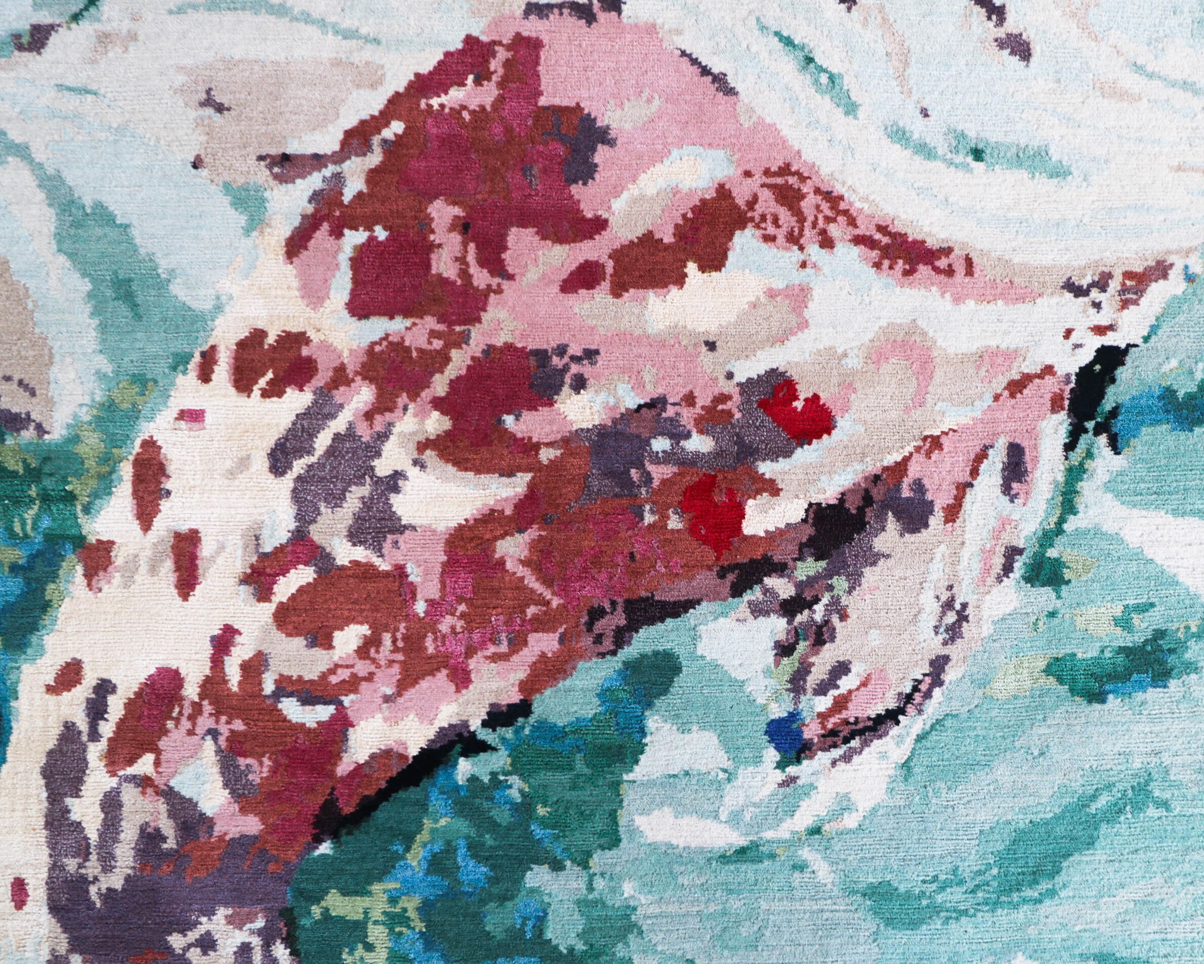 Прямоугольный ковер ручной работы Tapis Rouge Koi Pond ARCH-00129398 - Вид №3