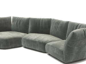 Модульное кресло из ткани