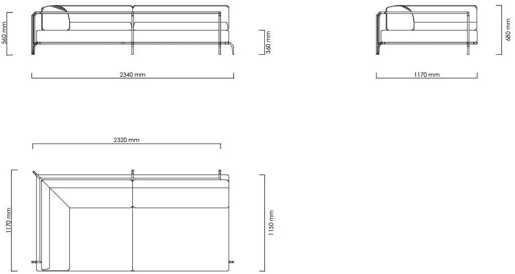 Coro Модульный угловой диван из ткани sun-id-1371121 - Вид №6