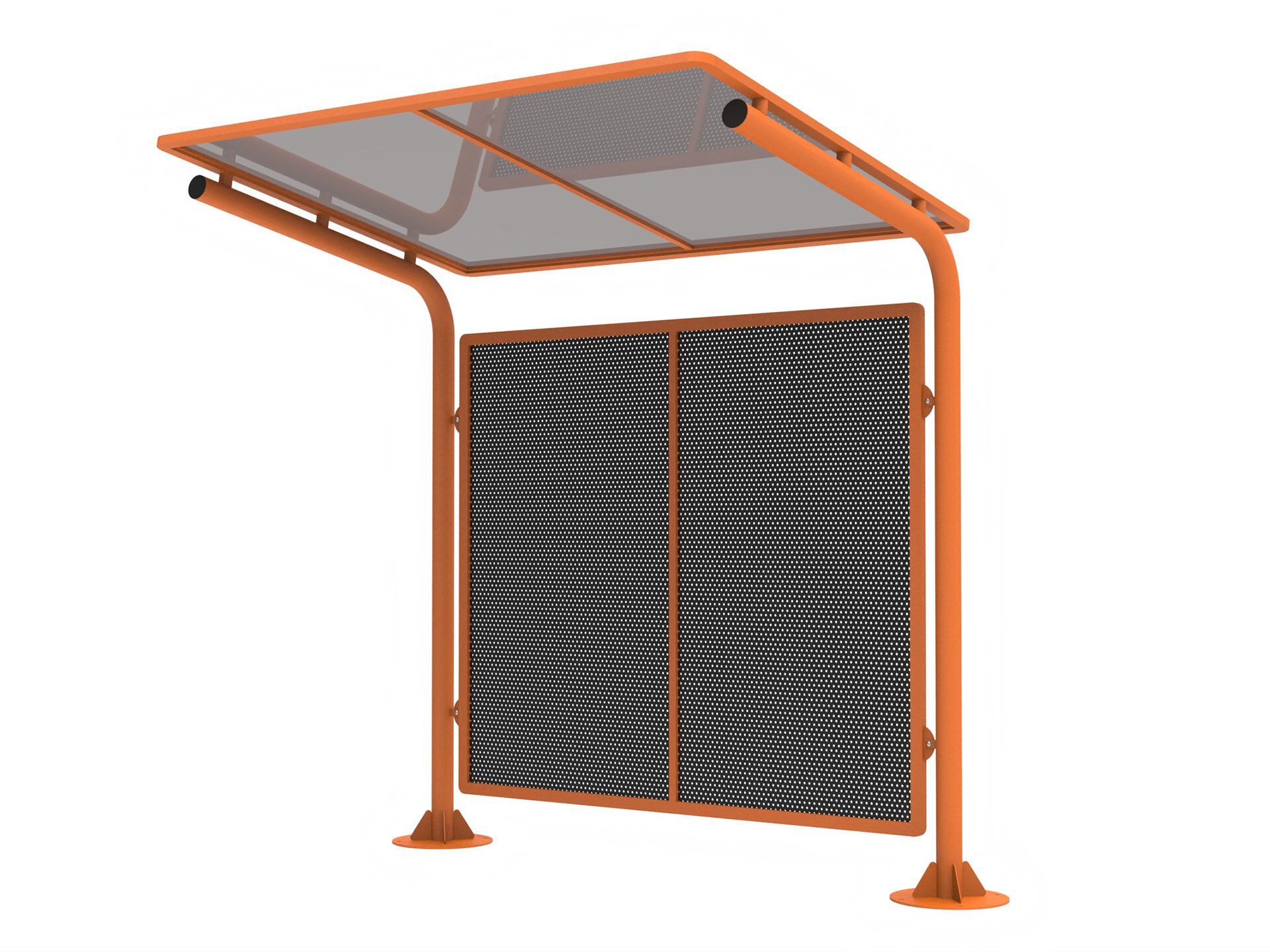 Навес из стали и поликарбоната Lazzari весна ARCH-00085883 - Вид №1