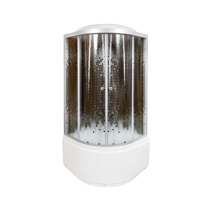 BМ4590 LED с гм. BLACK Душевая кабина DETO Серия ВМ L 890 с гм. и эл. BLACK - Вид №27