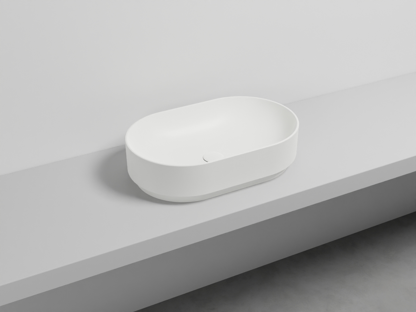 MRLAO-TL Раковина Ovale 60 отдельностоящая cielo Mare Ceramica Cielo